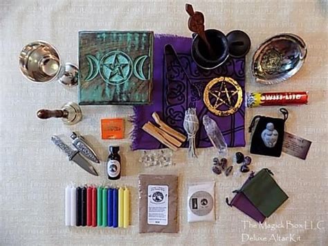 Creating an altar for your witchcraft starter pack